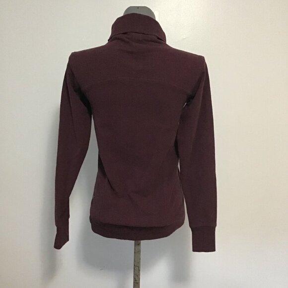 Lululemon On The Double Pullover Heathered Bordeaux Drama Size 2 - Picture 3 of 14